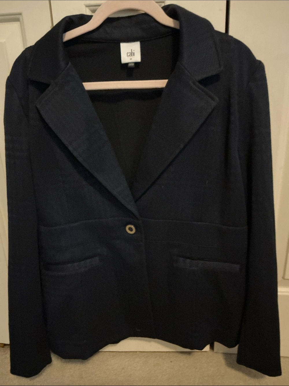 CAbi Womens Blazer - Classic Single-Breasted Jacket